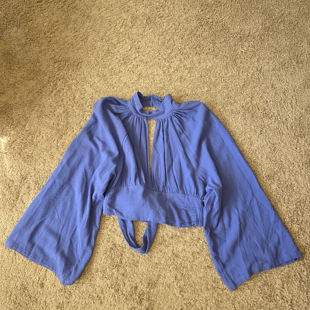 NWOT Jen's Pirate Booty x Free People Ultra Techmo Top Size Large - Picture 1 of 7